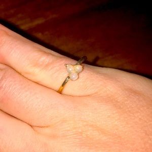 Sz 6 14kt gold plated ring new!!